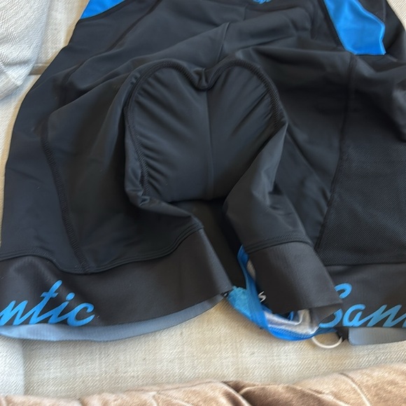 Triathlon Women’s Santic One-Piece Tri Suit Quick-Dry Running Swimming Cycling M - Picture 9 of 10